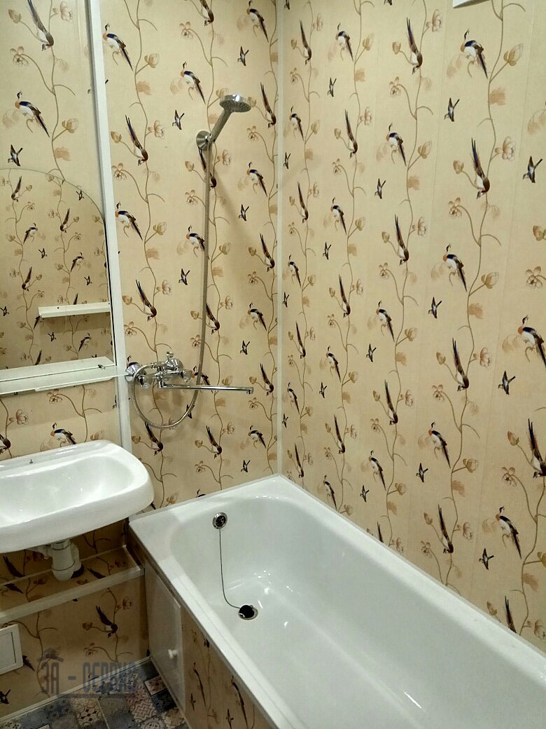 Обшить панелями ванную комнату